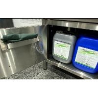 Lockable base cabinet/chemical store for PROFI/PREMAX undercounter glass/dish washers