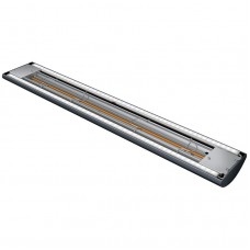 Glomax® Curved Infrared Strip Heater With Lights 1067mm Long