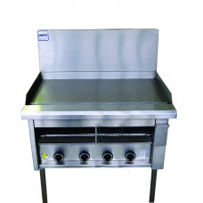 Complete Commercial Catering Equipment PGTM-48 1200mm Plate Cobination Griller And 2 Toaster Beneath