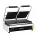 Bistro Double Contact Grill Ribbed Plates