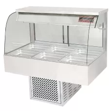 3 Module Curved Cold Food Display (Direct)