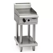 450mm Gas High Performance Griddle On Leg Stand