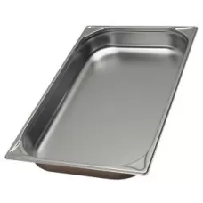 Tray of stainless steel, 40mm - 400x600mm