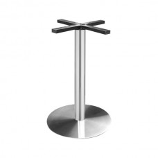 F.E.D. 8004-2-480 480H Round Stainless Steel Bench Base
