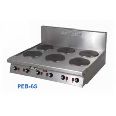 Goldstein PEB6S 6 Solid Plate Cooking Top