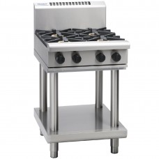 600mm Gas Cooktop with 4x Burners On Leg Stand (Direct)