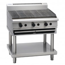 900mm Gas Chargrill On Leg Stand (Direct)