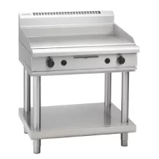 900mm Gas High Performance Griddle On Leg Stand