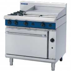 Blue Seal G506B 900mm Static Oven Range 2X Burners and 600mm Griddle