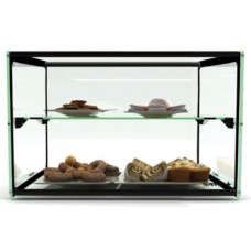 EP36S Glass Ambient Food Display Two Tier 550mm