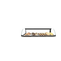 E4 Curved Glass Ambient Food Display 840mm