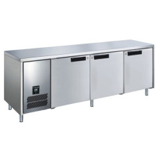 Glacian BFS61885 Slimline 660mm Deep 3 Door Stainless Steel Under bench Freezer