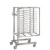 Houno BR1.16 Roll-in trolley with rack for plates for oven size 1.16