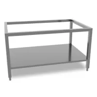 Queen9 Stainless steel stand with shelf 1200mm