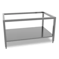 Queen9 Stainless steel stand with shelf 1200mm