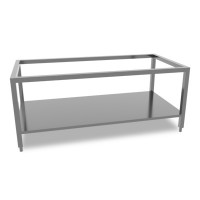 Queen9 Stainless steel stand with shelf 1600mm