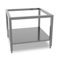 Queen7 Stainless steel stand with shelf 800mm