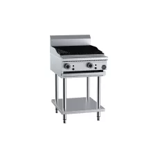 B&S Commercial Kitchens CGR-6 B+S Black European Char Grill 600mm