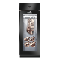 AC9008 Black Dry Age Meat Cabinet Single Door