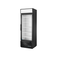 1 Glass Door Thin Upright Merchandiser Refrigerator, R290, 538L