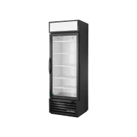 1 Glass Door Thin Upright Merchandiser Refrigerator, R290, 538L