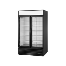 2 Glass Door Upright Merchandiser Refrigerator, R290, 1217L