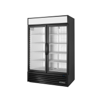 2 Glass Door Upright Merchandiser Freezer, R290, 1388L
