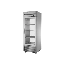 Pass-Through Upright Refrigerator 1 Glass Door Front/Back, R290 - 651L