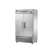 TRUE T-43-HC-LD Reach-In 2 Solid Door Refrigerator with Hydrocarbon Refrigerant - 1090L