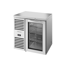 32 1 Glass Door Bar Refrigerator, Stainless Steel Ext