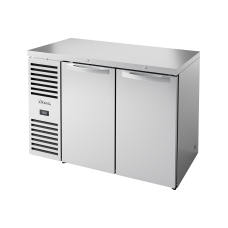 48 2 Solid Door Bar Refrigerator, Stainless Steel Ext