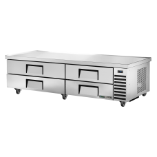 82 Chef Base Under-Equipment Refrigerator with 84 Extended Top, R290, 4 Drawers (3 x 1/1 GN, R290, 2 x 1/1 GN)