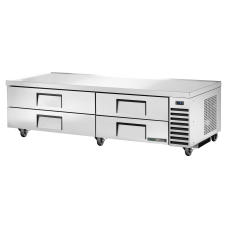 82 Chef Base Under-Equipment Refrigerator, R290, 4 Drawers (3 x 1/1 GN, R290, 2 x 1/1 GN)