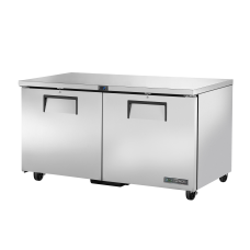 60 2 Solid Door Undercounter Refrigerator, R290
