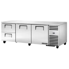 93 2 Solid Door 2 Drawer Undercounter Refrigerator, R290