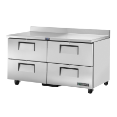 60 4 Drawer Stainless Work Top Refrigerator, R290
