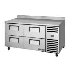 67 4 Drawer Stainless Work Top Refrigerator, R290