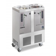 Double Freestanding Ice Cream Machine 2X5Kg/Hr Production