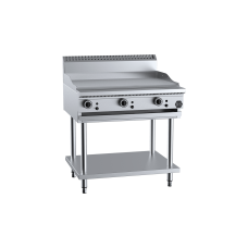 B&S Commercial Kitchens GRP-9 B+S Black European Grill Plate 900mm