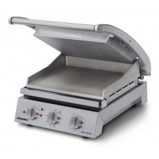6 slice grill station, smooth plates (10amp)