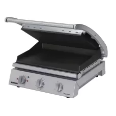 8 slice grill station, smooth plates, non-stick coated (10amp)