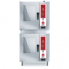 Baron GZE S07 2 x (7 x 1/1GN) Double Stacked Electric Combi Oven with Electronic Controls