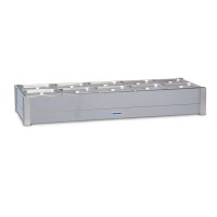 Drop-in Hot bain marie, fits 2 rows x 2 1/2 size pans, pans not included