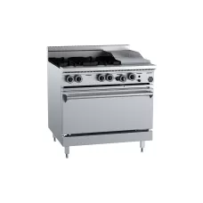 K+ Four Burner Oven With 300mm Grill Plate