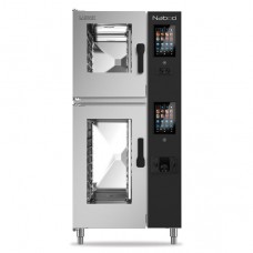 Naboo Boosted 6 + 10 x1/1GN Electric Direct Steam Combi Oven with Touch Screen Controls