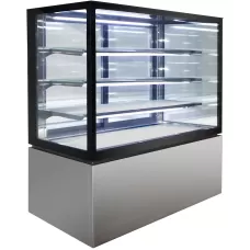NSR760V Square Glass Refrigerated Cake Display 4 Tier 1800mm