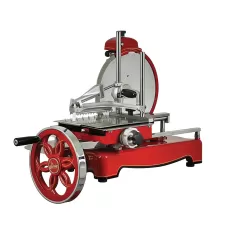 Traditional flywheel slicer, red blade diameter 320mm