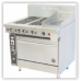 Goldstein PE4S12G28FF 4 Solid Plate and 305 Griddle Range - 711mm FF Oven (28)