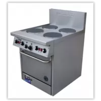 4 Solid Plate Range - 508mm Static Oven (20