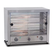 Pie Master Pie and Food warmer, glass doors both sides and internal light, 50 Pie Capacity